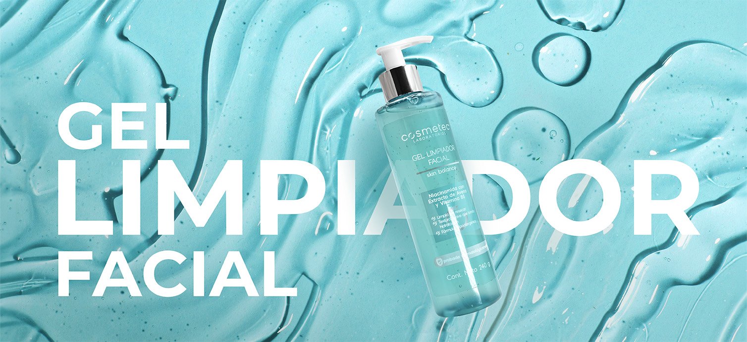 Skin balance Gel Limpiador Facial COSMETEC